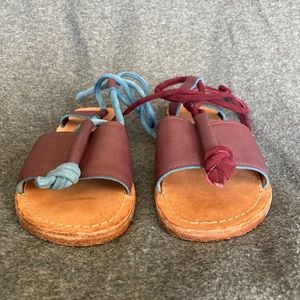 Fluevog Rivers Limpopo SAMPLE (one of a kind) Women’s size 7 leather sandal
